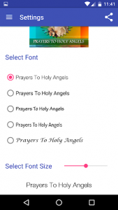 اسکرین شات برنامه Prayers To Holy Angels 8