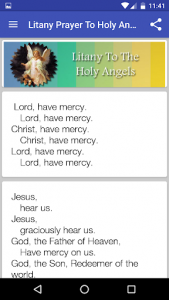 اسکرین شات برنامه Prayers To Holy Angels 6
