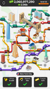 اسکرین شات بازی Subway Idle 4