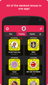 اسکرین شات برنامه Dank Lenses for Snapchat 4