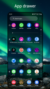 اسکرین شات برنامه Newlook Launcher - Galaxy Star 2