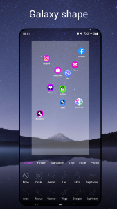 اسکرین شات برنامه Newlook Launcher - Galaxy Star 3