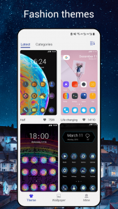 اسکرین شات 4 برنامه Newlook Launcher - Galaxy Star