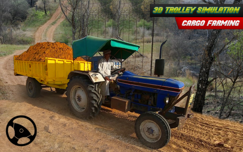 اسکرین شات بازی Tractor Trolley Farming Drive 4