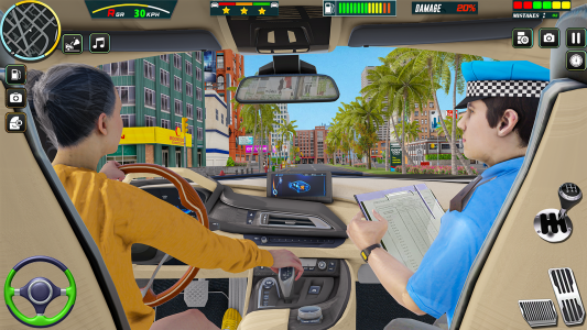 اسکرین شات بازی Car Driving Games : City Car 4