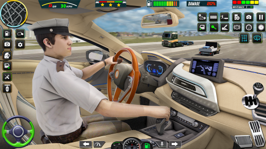 اسکرین شات بازی Car Driving Games : City Car 5