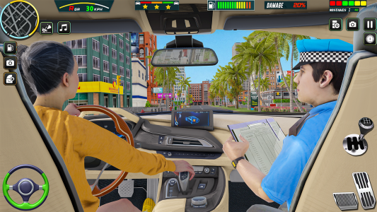 اسکرین شات بازی Car Driving Games : City Car 6