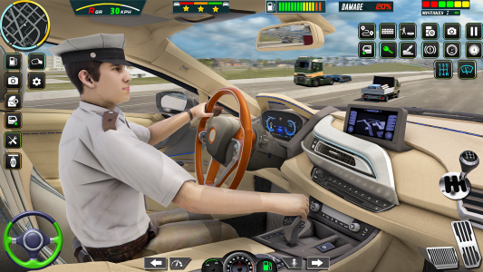 اسکرین شات بازی Car Driving Games : City Car 2