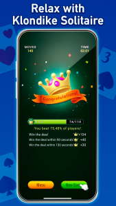 اسکرین شات بازی Solitaire: Classic Card Game 8