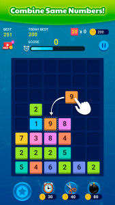 اسکرین شات بازی Merge Block: Number Merge Game 2