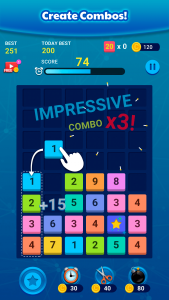 اسکرین شات بازی Merge Block: Number Merge Game 3