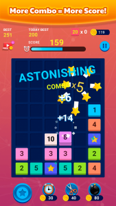 اسکرین شات 4 بازی Merge Block: Number Merge Game