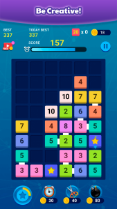 اسکرین شات 1 بازی Merge Block: Number Merge Game