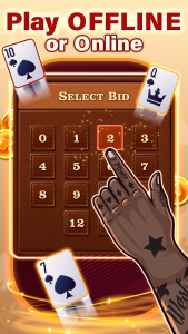 اسکرین شات بازی Spades: Classic Card Game 2