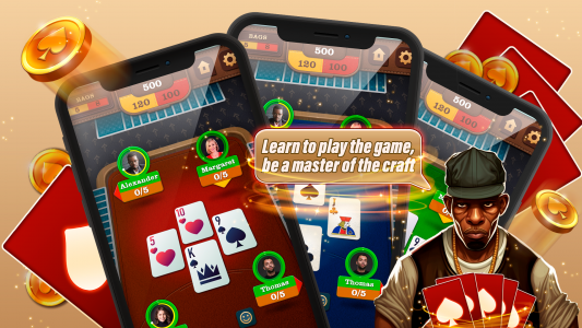 اسکرین شات بازی Spades: Classic Card Game 6