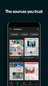 اسکرین شات برنامه PressReader (preinstalled) 1