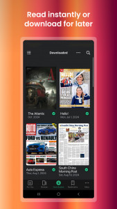 اسکرین شات برنامه PressReader: News & Magazines 8