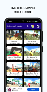 اسکرین شات 6 بازی Bike driving game cheat code