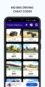 اسکرین شات 5 بازی Bike driving game cheat code