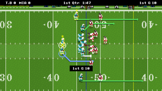 اسکرین شات بازی Retro Bowl 1