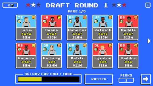 اسکرین شات 2 بازی Retro Bowl