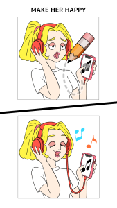 اسکرین شات 3 بازی Draw Happy Life - drawing apps