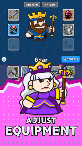 اسکرین شات 3 بازی Square Warriors: Puzzle TD RPG