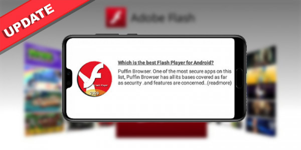 اسکرین شات برنامه Update Adobe-Flash Player for SWF Android 8