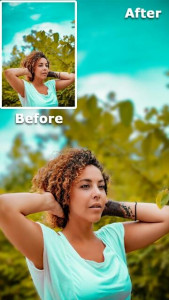 اسکرین شات 4 برنامه Blur Camera Background Editor