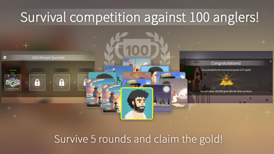 اسکرین شات 3 بازی Fishing and Life