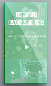 اسکرین شات برنامه Invert Background Maker 4