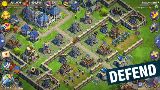 اسکرین شات 3 بازی DomiNations Asia