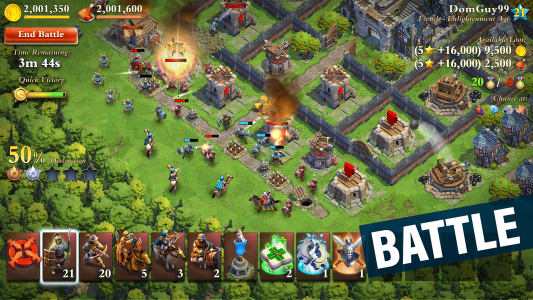 اسکرین شات 2 بازی DomiNations Asia