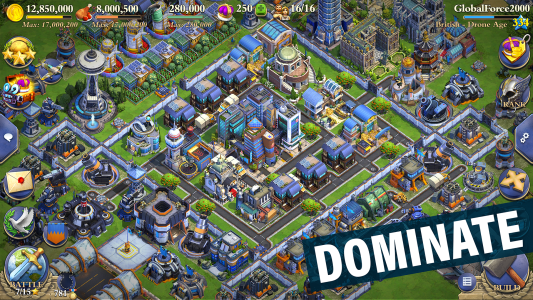 اسکرین شات 6 بازی DomiNations Asia