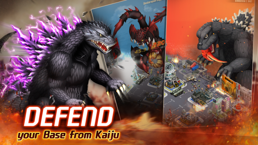 اسکرین شات بازی Godzilla Defense Force 1