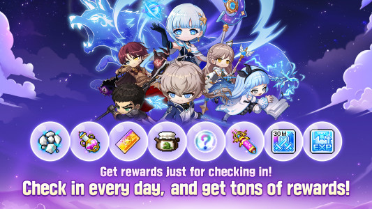 اسکرین شات 1 بازی MapleStory M - Fantasy MMORPG