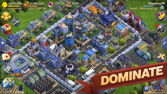 اسکرین شات 6 بازی DomiNations