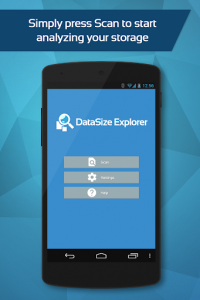 اسکرین شات برنامه DataSize Explorer 1