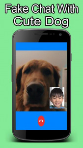 اسکرین شات برنامه Cute Dog Prank Call - Fake Cal 2
