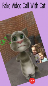 اسکرین شات برنامه Cute Cat Prank Call - Fake Cal 4