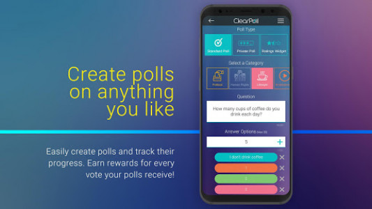 اسکرین شات برنامه ClearPoll - Opinion Polls with Rewards 8