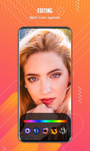 اسکرین شات 4 برنامه Eye Color Changer