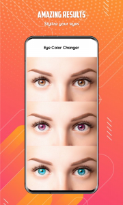اسکرین شات برنامه Eye Color Changer 5