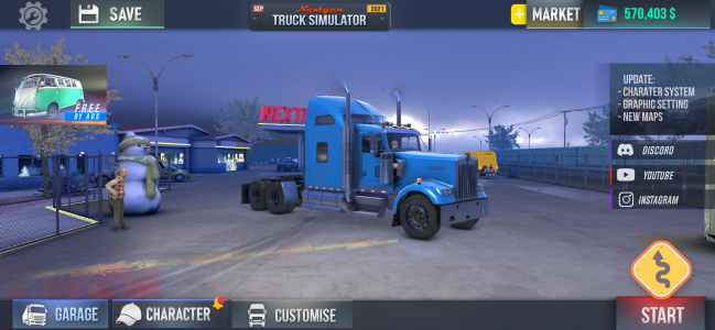 اسکرین شات بازی Nextgen: Truck Simulator Drive 2