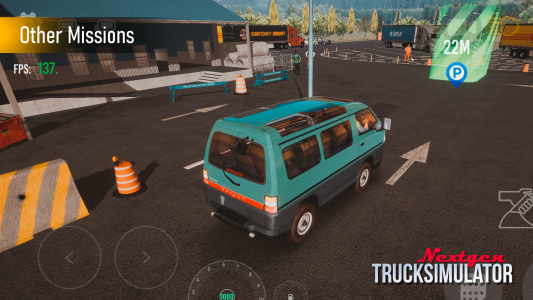 اسکرین شات بازی Nextgen: Truck Simulator Drive 4