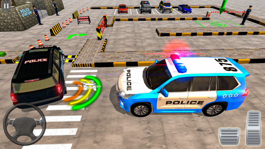 اسکرین شات بازی Modern Police Car Parking Game 3