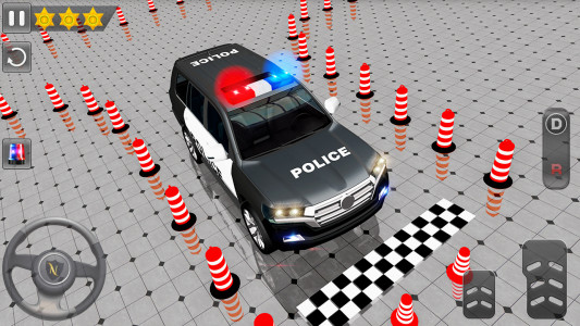 اسکرین شات بازی Modern Police Car Parking Game 1