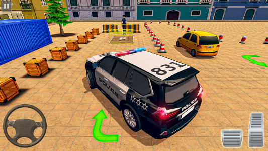 اسکرین شات بازی Modern Police Car Parking Game 2