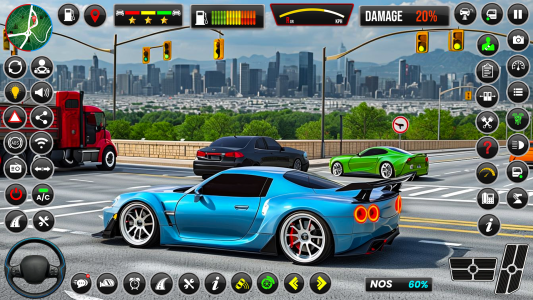 اسکرین شات 3 بازی Car Driving Master: Car Games