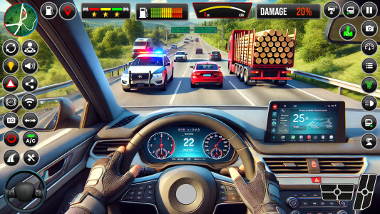 اسکرین شات 6 بازی Car Driving Master: Car Games